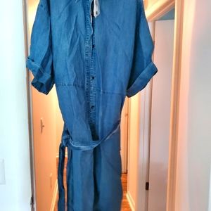 Denim dress